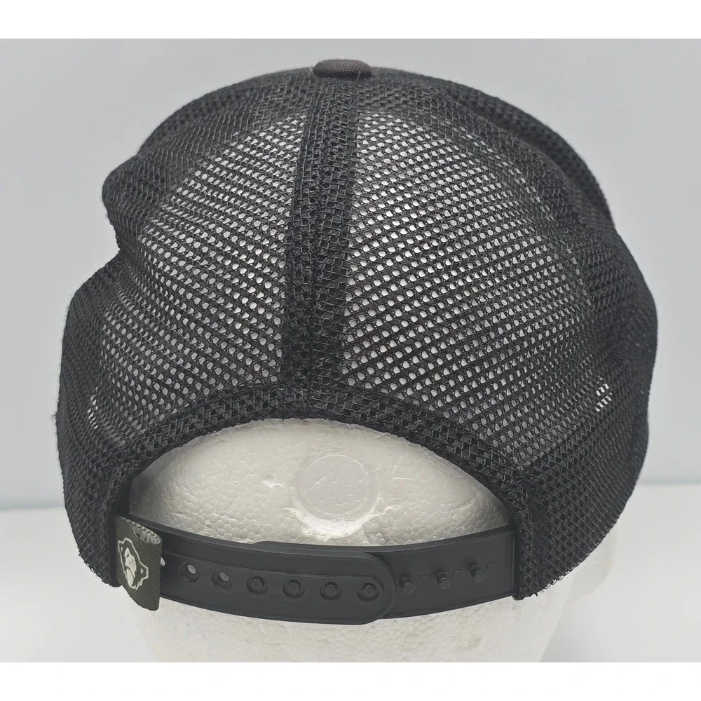 Howler Brothers Trucker Hat‎ Black Mesh Foam Snapback Osprey Prey Patch